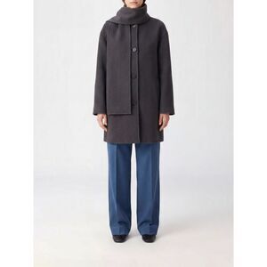 'S Max Mara Coat Woman Grey